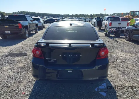 2013 Dodge Avenger Se from USA, damaged, VIN 1C3CDZAB0DN767138